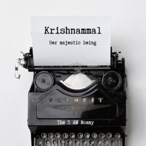 People and Personalities - Krishnammal