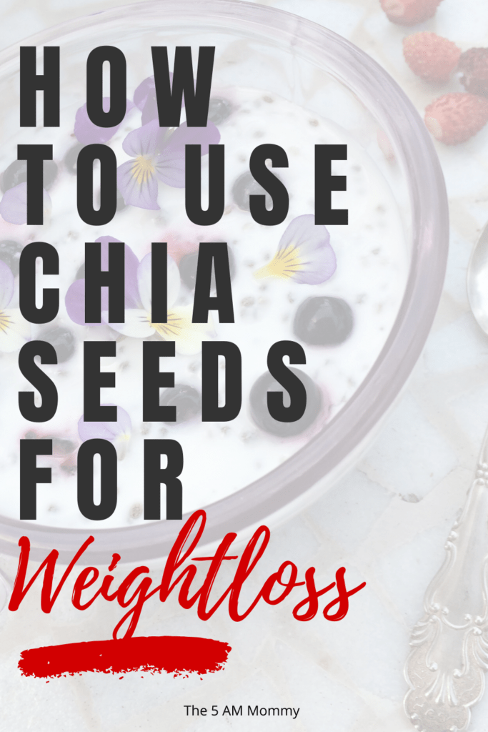 chia seeds for weightloss