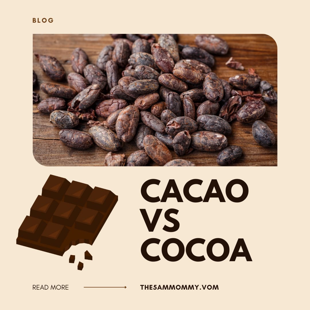 Cacao VS Cocoa