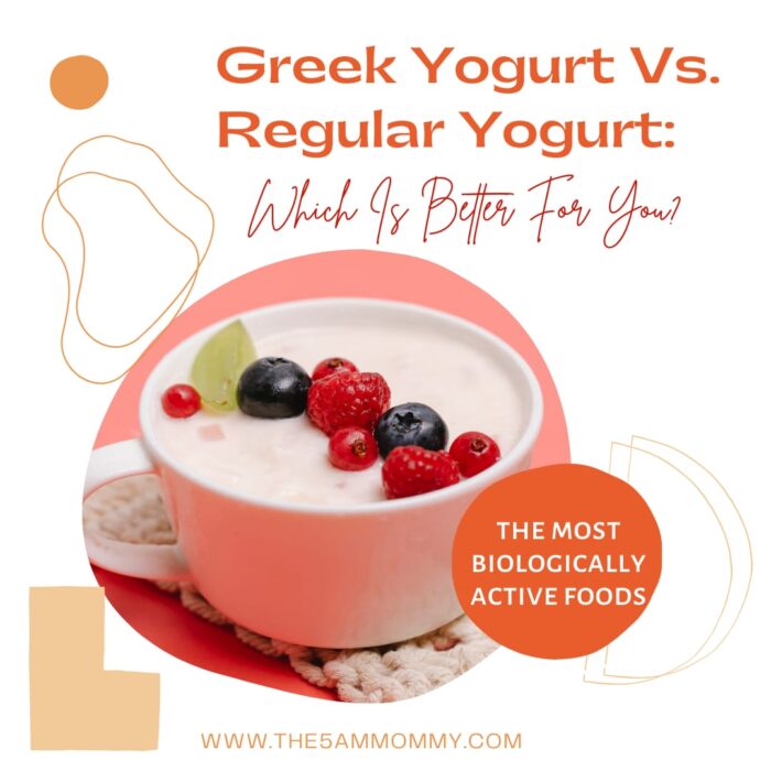 Greek Yogurt vs Regular Yogurt Which is better for you