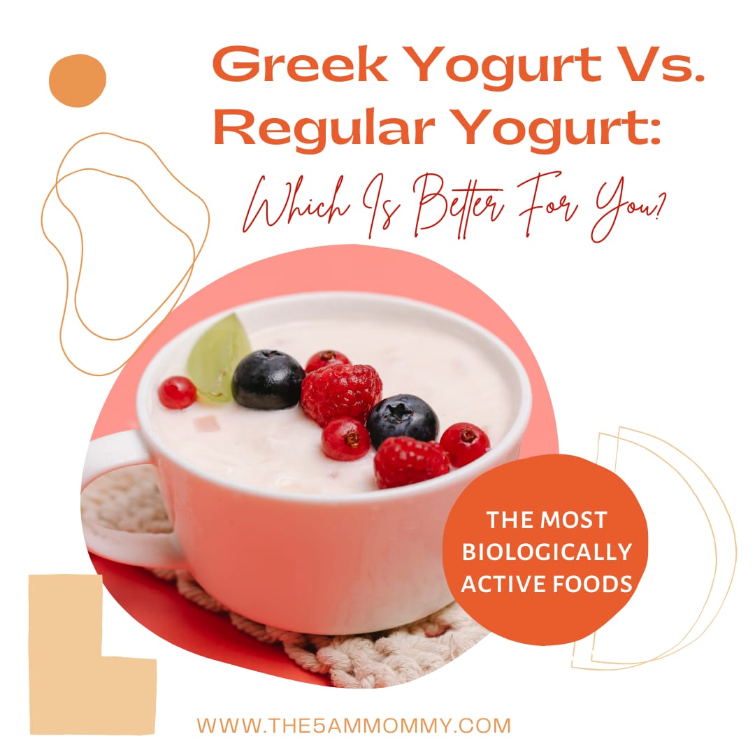 Greek Yogurt VS Regular Yogurt